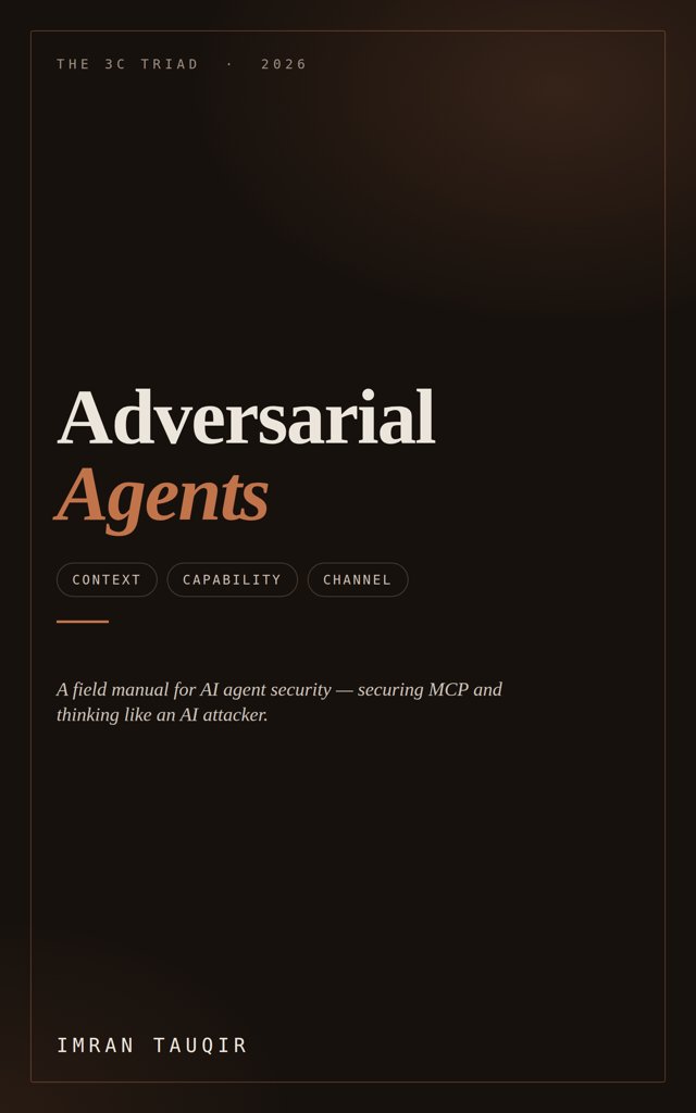 Cover of Adversarial Agents by Imran Tauqir